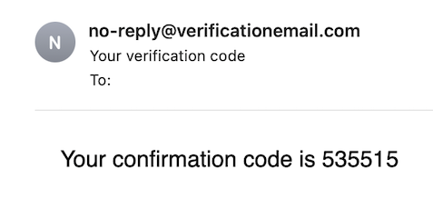 Bevestigingscode